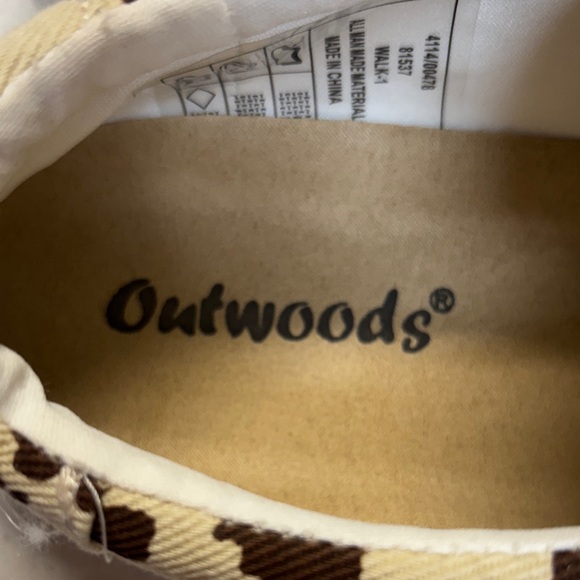 Outwoods Brown and White Casual Shoes - Picture 2 of 9